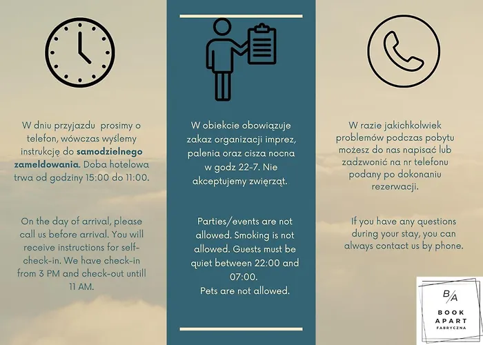 Lejlighed Book Fabryczna *